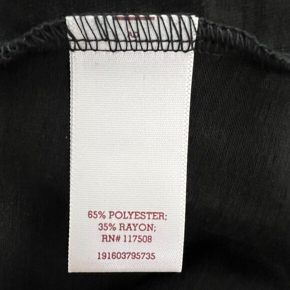 So Womens Sleeveless Slashed V-Neck Lightweight Top Black Small New - Picture 7 of 8